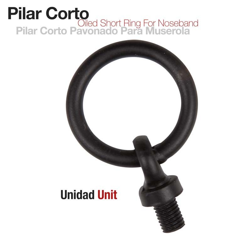 Pilar Corto Pavonado Para Muserola